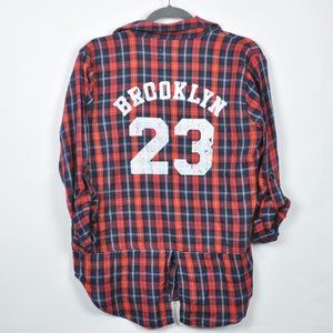 Red "Brooklyn 23" Flannel